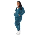 thumbnail image 3 of White Mark Ensemble de Survêtement en Velours pour Femmes, 2 Pcs, 3 of 6