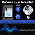 thumbnail image 2 of RONY 128GB Digital Voice Recorder: 9296 Hours Rechargeable Voice Activated Recording Device with Playback for Lectures Meetings Interviews, 2 of 9