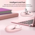 thumbnail image 4 of TFixol Souris Bluetooth Sans Fil à Trois Modes avec Miroir de Maquillage Magnétique, Recharge USB-C, 3 Niveaux de DPI Réglables, Batterie Intégrée, Couleur Kaki, 4 of 6