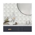 thumbnail image 3 of RoomMates Dosseret Blanc Faux Tin, 3 of 3