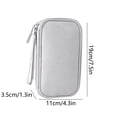 thumbnail image 3 of Vaidha Sac de Rangement pour Accessoires Numériques, Bloc d'Alimentation à Plusieurs Couches, Couvercle de Protection pour Disque Dur, Banque d'Alimentation, Clé USB, Écouteurs, Câble de Données Anti-Poussière, 3 of 6