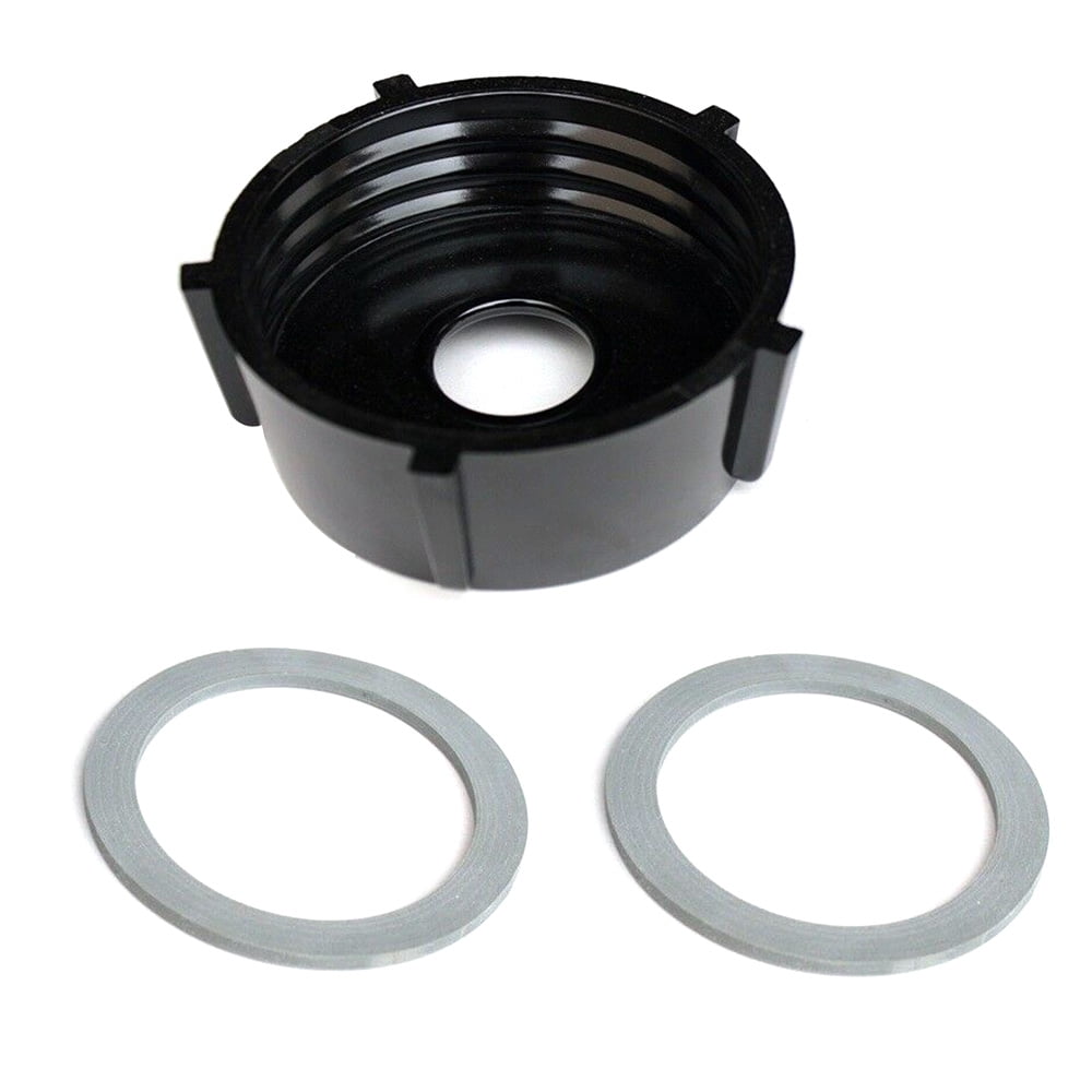 Yeacher Blender Jar Base + 2Pcs Rubber O-Ring Gaskets Replacement for Oster Blender 4902-003