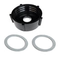 thumbnail image 1 of Blender Jar Base + 2Pcs Rubber O-Ring Gaskets Compatible with Oster Blender 4902-003, 1 of 7