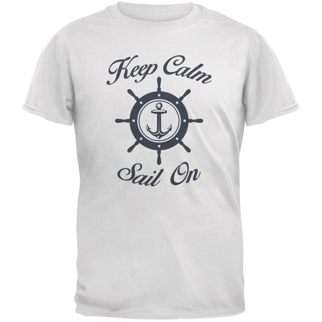 T-Shirt Jeunesse Sail On White