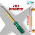thumbnail image 4 of Hand Tools Kit, Specialty Tools Kit | For Home Use, Hand Tools Set, Tools Combo With 10" Adjustable Wrench, Combination Plier, Claw Hammer & 2-In-1 Screwdriver | Tool Accessories, 4 of 5