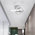 thumbnail image 2 of LED Ceiling Light Lighting Fixture Flush Mount Simple Ceiling Lamp Led for Entrance Aisle white diameter 24cm, 2 of 8