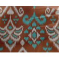 thumbnail image 4 of oneOone Georgette Viscose Fabric Damask Ikat Printed Fabric 1 Yard 42 Inch Wide, 4 of 4