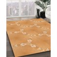 thumbnail image 3 of Ahgly Company Tapis d'Intérieur Rectangulaire Transitionnel Orange Néon Lavable à la Machine, 2 Pieds x 3 Pieds, 3 of 7