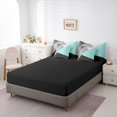 thumbnail image 4 of YST Patchwork Teal Triangle 7-Piece Comforter Set, King, Modern Abstract Geometry, 4 of 5