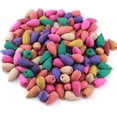 thumbnail image 1 of 300Pcs Backflow Incense Cones, Backflow Incense Incense Cones, Natural Incense Cones, Backflow Incense Sticks, Natural Aromatic Incense Cones, Mix 9 Different Scents Incense Cones, 1 of 6