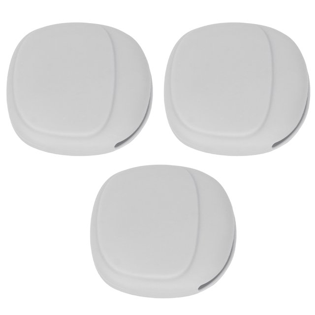 3PCS Étui de Transport Protecteur d'Écouteur, Mini Pochette d'Écouteur de Stockage Portable en Silicone, Facile à Transporter, Forte Résistance à la Pression, Compatibilité Large, Très Pratique pour la Maison, l'École,