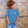 thumbnail image 2 of Chandail Court de Danse 2t Chandails à Manches Longues Filles Garçon et Fille Mode Décontractée Imprimé Col Rond Ample T-Shirt à Manches Courtes Haut, 2 of 4