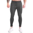 thumbnail image 1 of FAIWAD Men's Slim Sweatpants Elastic High Waist Drawstring Workout Athletic Pants with Pockets, 1 of 7