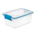 thumbnail image 1 of Sterilite 7.5 Quart Clear Plastic Storage Box with Latching Lids, (24 Pack), 1 of 11
