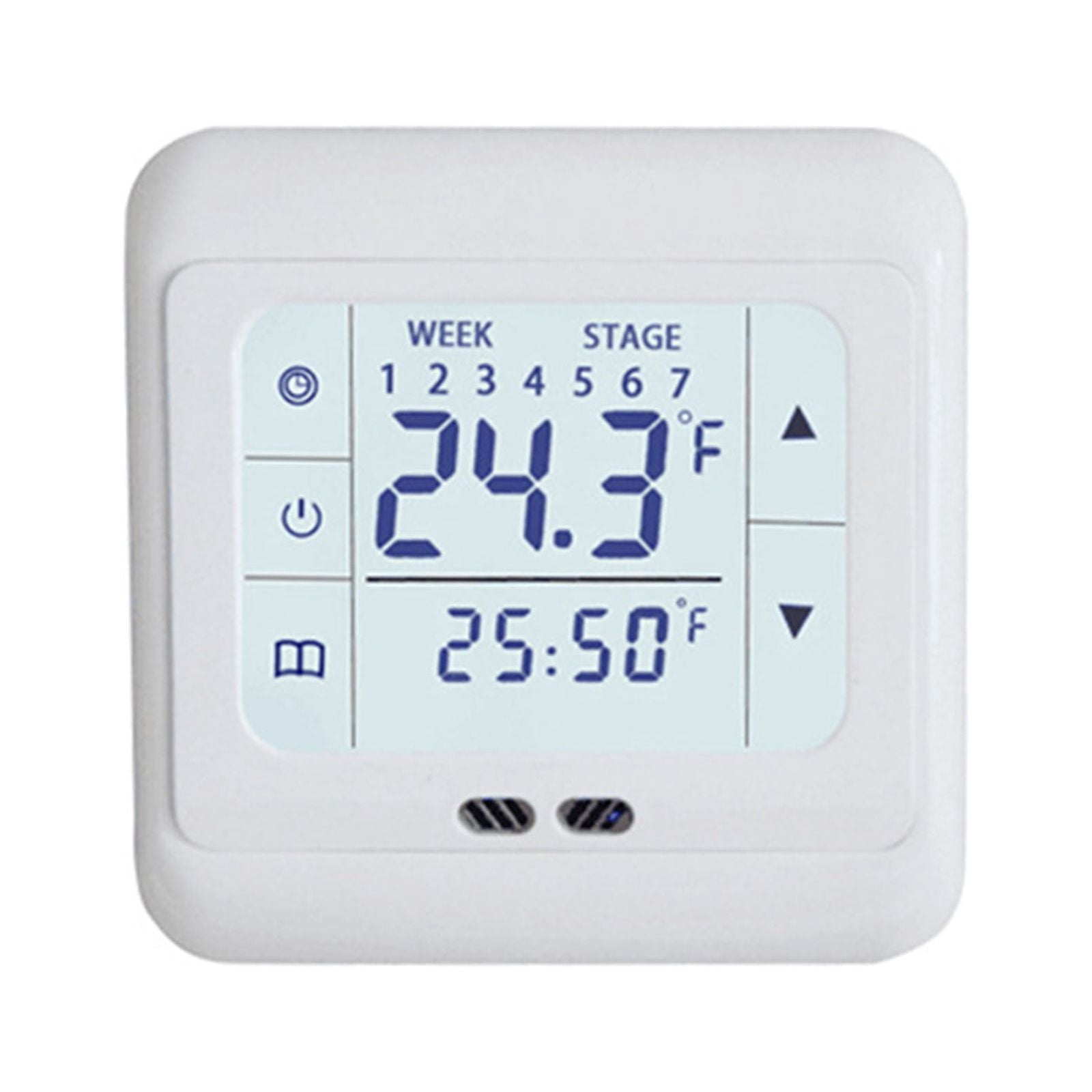 Digital Thermostat Room Thermostat Programmable Wall Thermostat Room Controller Wall Plug Heater Mini Heater for Bedroom 120v Garage Heater Space Heater Indoor Ceramic Space Heater