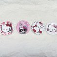 thumbnail image 4 of Style ins Sanrio Hello Kitty Petit Miroir Mignon Mini Petit Miroir Rond Portable Portable Miroir Pliant Miroir Double Face, 4 of 6