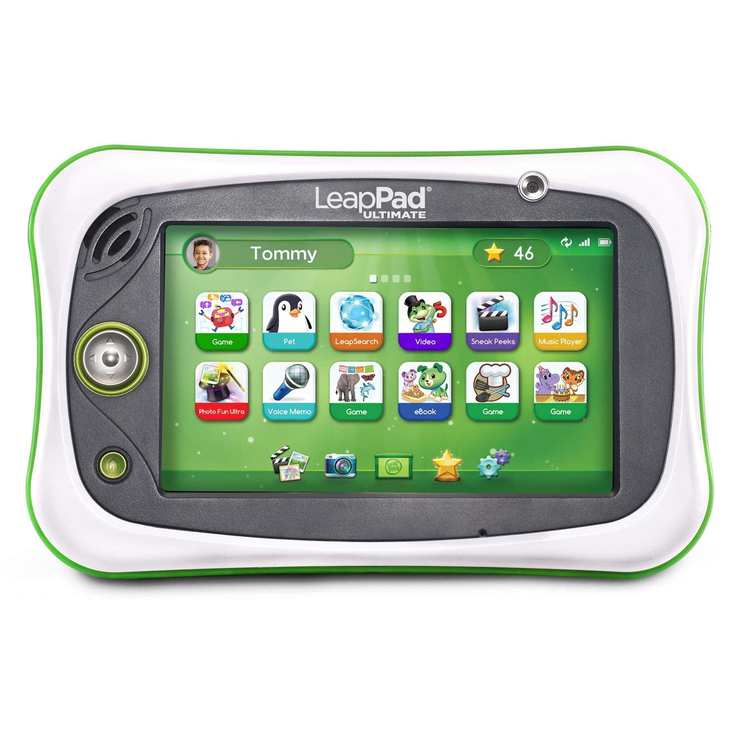 Refurbished LeapFrog 80-602070 LeapPad Ultimate Ready for School Tablet, Green