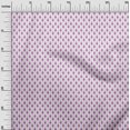 thumbnail image 3 of oneOone Velvet Violet Fabric Ikat Sewing Material Print Fabric By The Yard 58 Inch Wide, 3 of 5