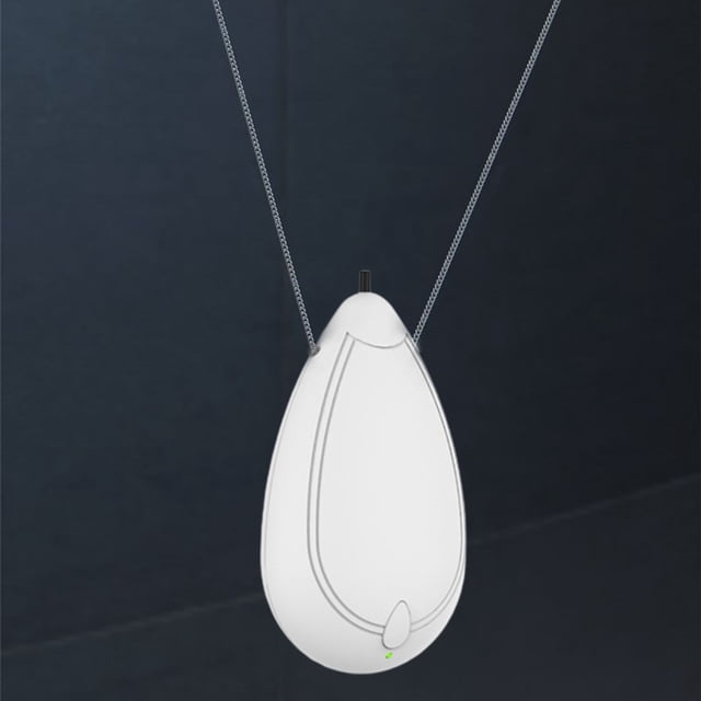 SuoKom New Necklace Neck Hanging Portable Gas Purifier Mini Negative Ionic Gas Purifier
