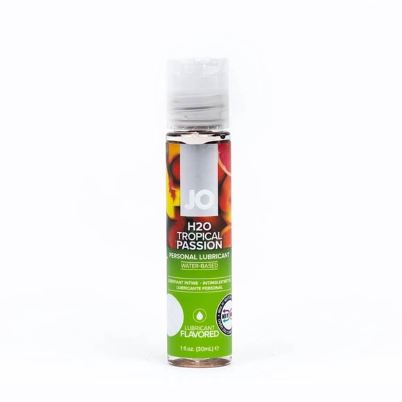 Jo H2O Water Based Flavored Lubricant 1oz - Tropical Passion