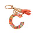 thumbnail image 2 of Porte-clés 26 Lettres Modèle de Fruit Femmes Compact Longue Durée Porte-Clés Sac Décoration, 2 of 8