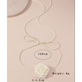 thumbnail image 4 of LinYooLi Collier Ras du Cou Fleuri pour Femmes Collier Gothique Floral à Lacets Collier Rose Long Collier en Velours pour Mariage Fête d'Été, 4 of 6