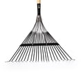 thumbnail image 4 of Expert Gardener Hardwood Handle 22-Tine Steel Leaf Rake, 4 of 5