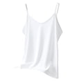 thumbnail image 2 of Débardeur Sans Manches à Col en V Uni pour Femmes, pour Tenue Décontractée et à la Maison, 2 of 6