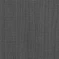 thumbnail image 5 of vidaXL 2-Tier Book Cabinet Grey 80x30x70 cm Solid Pine Wood, 5 of 5