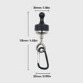 thumbnail image 3 of Boovnll Tool Kit, Outdoor Powerful Magnetic Hooks Magnetic Hooks Camping Hooks Tent Hooks Mountaineering Buckles, Tool Set, Home Essentials, Household Essentials, 3 of 9
