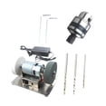 thumbnail image 4 of Almencla Mini Bench Grinder Bench Grinding Tool DIY Supplies Multifunction Sturdy Benchtop Sander Polisher for Tabletop Edge Polishing C, 4 of 8