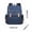 C, variant on Diaper Bag Backpack For Mom Large Capacity Travel With Changing Pad Breastfeeding Support Solid Gray 31 cm x 13 cm x 40 cm