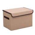 thumbnail image 1 of Grands Cubes de Rangement, Boîte Organisatrice Pliable en Tissu avec Couvercle, Bac de Rangement Pliable Robuste pour Garde-Robe pour Vêtements, Jouets et Organisation de la Maison, 1 of 8