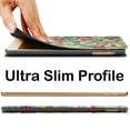thumbnail image 4 of iPad Mini 4e 5e Gén 7,9 Po [ Mini 5 2019 Mini 4 2015 ] A2133 A1538 MUXH2LL/A MUXF2LL/A MK882LL/A Mise en Veille/réveil Automatique Intelligente Profil Mince Angle de Vision Ajustable Support Étui à Rabat Imprimé - Damas, 4 of 7