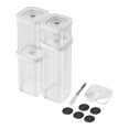 thumbnail image 1 of ZWILLING Fresh & Save CUBE Cube Set, S / 6 Piece Transparent-White, 1 of 11