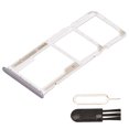 thumbnail image 3 of Sim Card Tray, Easy To Install Dual Card Slot Tray Durable Plastic  For Phone Silver, 3 of 8