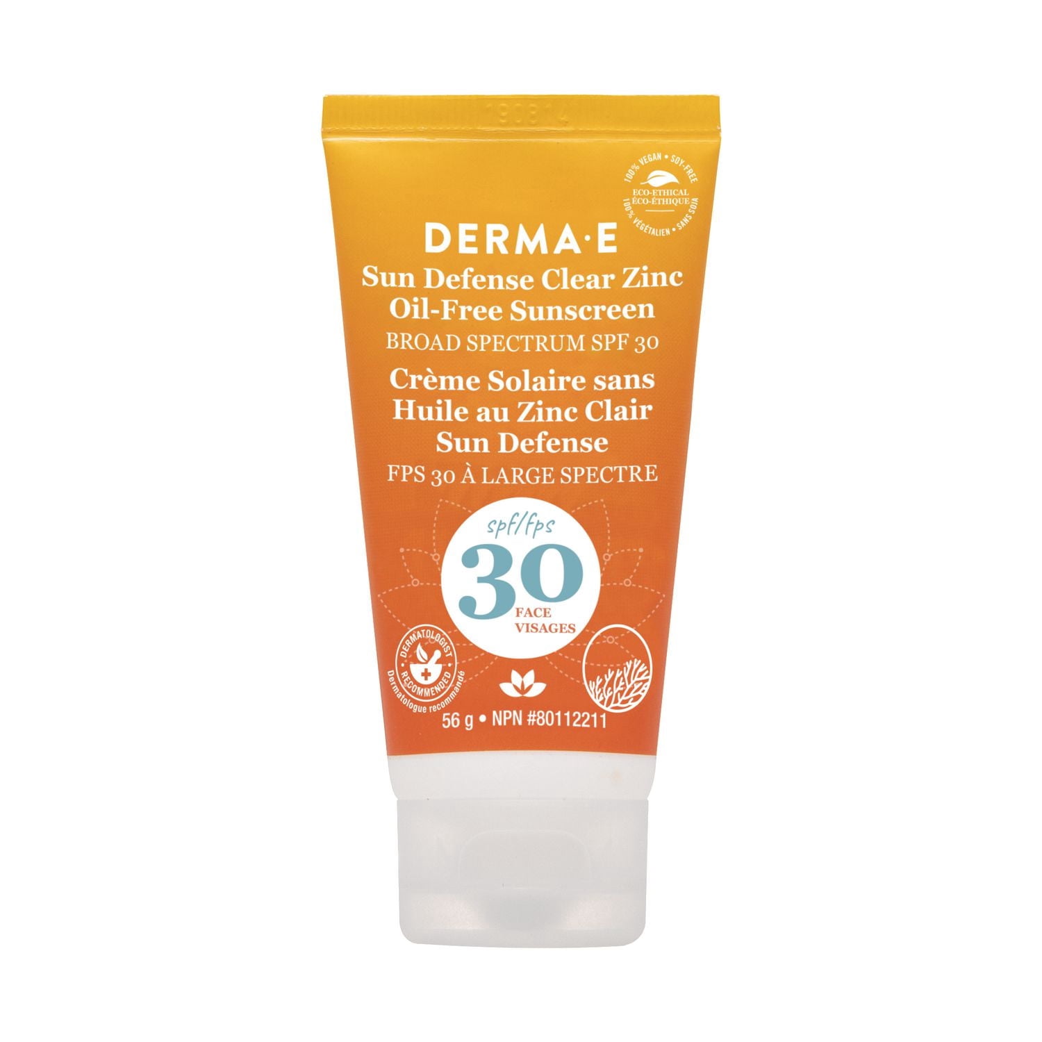 Sun Defense Mineral Oil-Free Sunscreen SPF30 Face