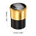 thumbnail image 3 of Unique Bargains 21mm Dia Plastic Fishing Rod End Cup Protector, 5 Pack, 3 of 5