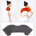 thumbnail image 4 of Hearth & Gear Heat Generating Shoulder Pad Wrap Brace Technology 3 Heating Settings Battery Operated Portable Pad Heat Cold Freezing Relaxing Muscle Man Woman Mini Bike Pedal Weight Bands for Exercise, 4 of 6