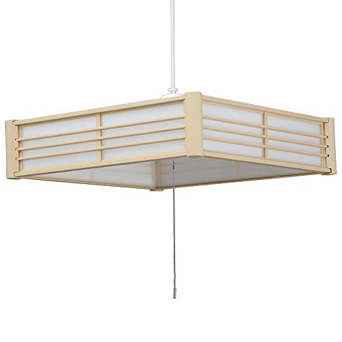 Iris Ohyama LED Pendant Light 6 Tatami Dimming Japanese Style Metal Circuit Series PLM6D-J