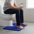 thumbnail image 4 of Dvruxg Soft Foam Bath Mat, U Shape Toilet Rug, Machine Washable Velvet Fleece Carpet for Bathroom Safety & Comfort Enhancement, 4 of 5