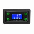thumbnail image 2 of Thermostat WIFI Remote High Temperature Digital Thermostat LCD Screen Display K Type Thermocouple High Temperature Controller -99 to 999 degrees Celsius  Black, 2 of 7