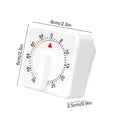 thumbnail image 2 of TopLLC Mechanical Timer for Cooking, Kitchen Gadgets 60 Minute Visual Countdown Timer with Loud Alarm, No Batteries Required Countdown Reminder Time Management for Study Baking Fitness Game, 2 of 7