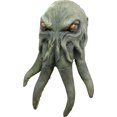 thumbnail image 1 of Cthulhu Octopus Lovecraft Monster of R'Lyeh Deluxe Adult Latex Mask Dragon Man, 1 of 5