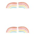 thumbnail image 4 of kurtrusly 2pieces Waterproof Rainbow Wall Sticker For Wide Range Of Decoration Needs PVC Rainbow Wall Stickers Safety And Reliable LGWS020 2Set, 4 of 6