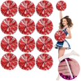 thumbnail image 1 of LINLIN Pom Poms Cheerleading,Fluffy Cheerleader Pompoms with Finger Friendly Ring,Metallic Pom Poms Cheerleading for Children Adults Sports Competition Holiday Celebration, 1 of 7