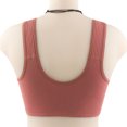 thumbnail image 5 of zanvin Daisy Bra for Seniors, Front Snap Closure Bras, Front Snaps Daisy Bra, Red, 46, 5 of 5