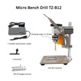 thumbnail image 2 of Mini Petite Mini Perceuse de Bureau pour Banc, Bricolage, Outil de Réparation de Montre de Précision, Perceuse de Bureau C.c. pour la Maison, Facile à Utiliser, 2 of 7