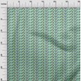 thumbnail image 3 of oneOone Polyester Spandex Green Fabric Tribal Sewing Craft Projects Fabric Prints By Yard 56 Inch Wide, 3 of 5
