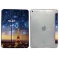 thumbnail image 2 of iPad Mini 5th Gen 2019 7.9 Inch [ Mini 5 ] A2133 A2124 A2126 MUXH2LL/A MUXF2LL/A MUXG2LL/A Shock Proof Magnetic Dual Angle Stand with Honeycomb Pattern Printed Cover - Paris Night, 2 of 8